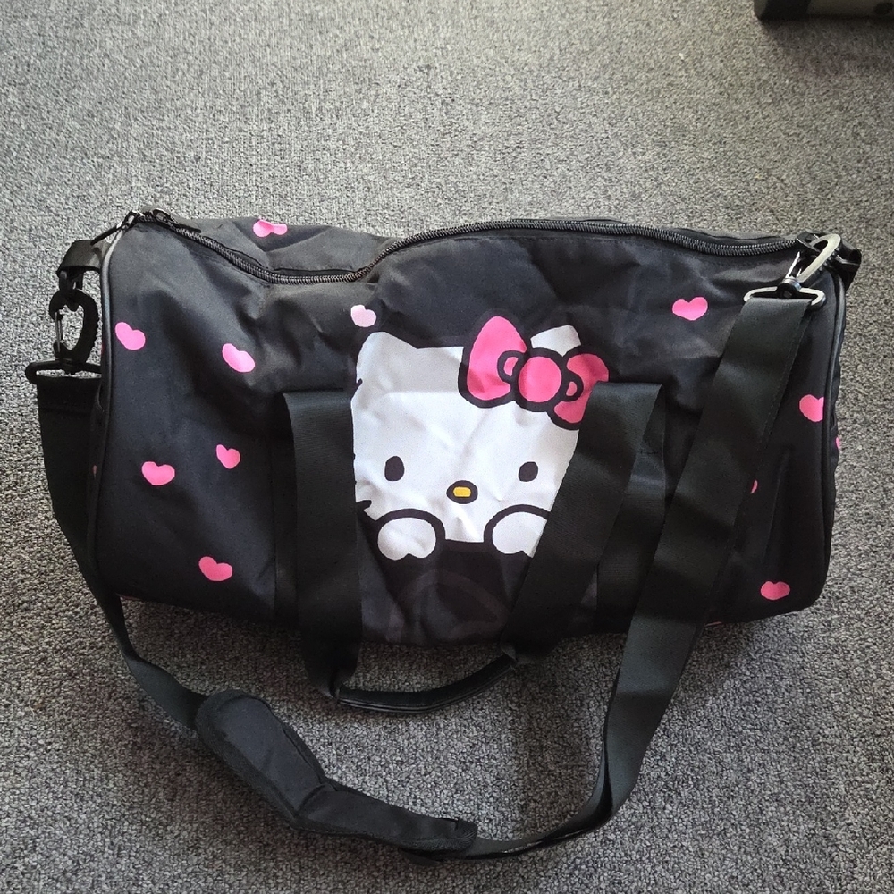 Hello Kitty Print Travel Bag